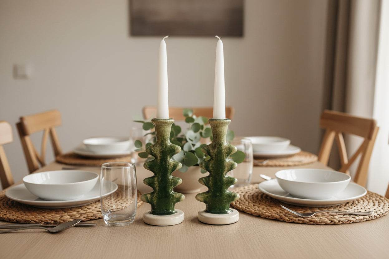 Seaweed Candle Holders
